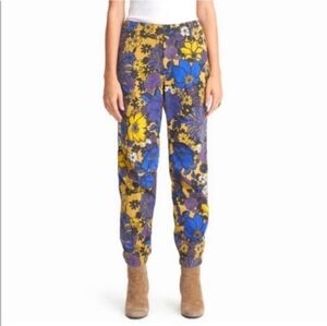MOTHER THE NO ZIP MISFIT OOPSIE DAISY FLORAL PANTS SZ 29